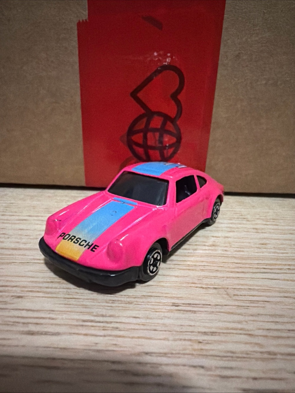 Vintage Yatming Porsche 911 1:64 Diecast Car